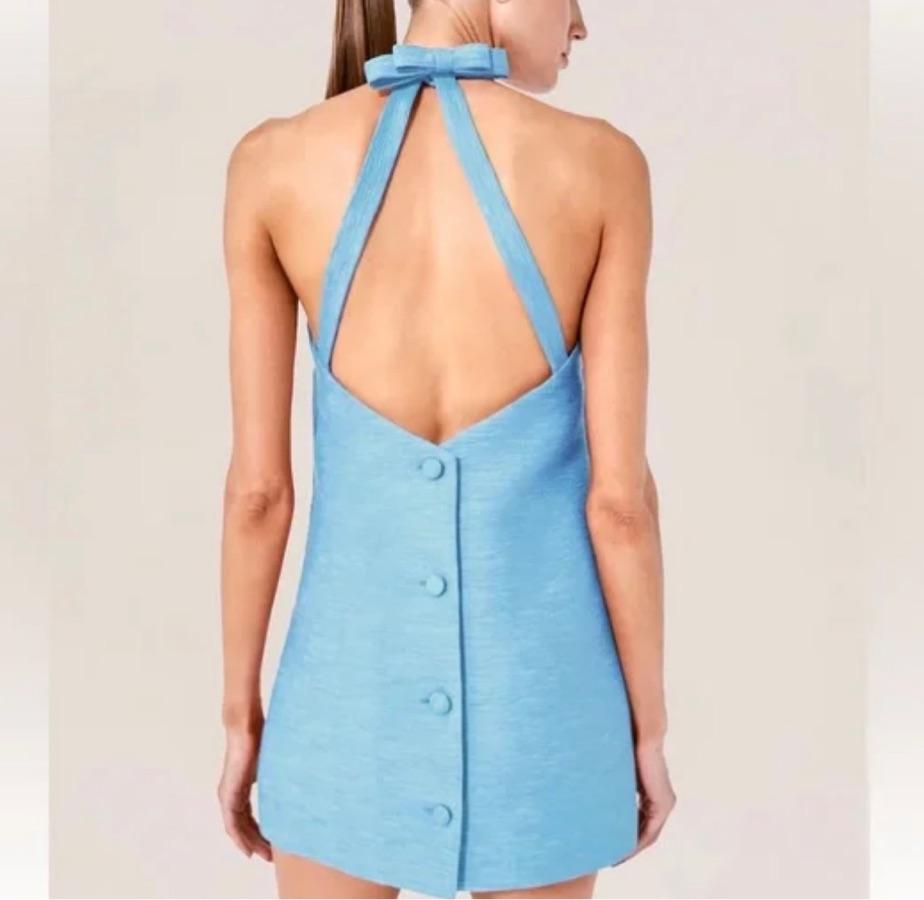 Alexis Mini Blue Dress — photo 2 of 2