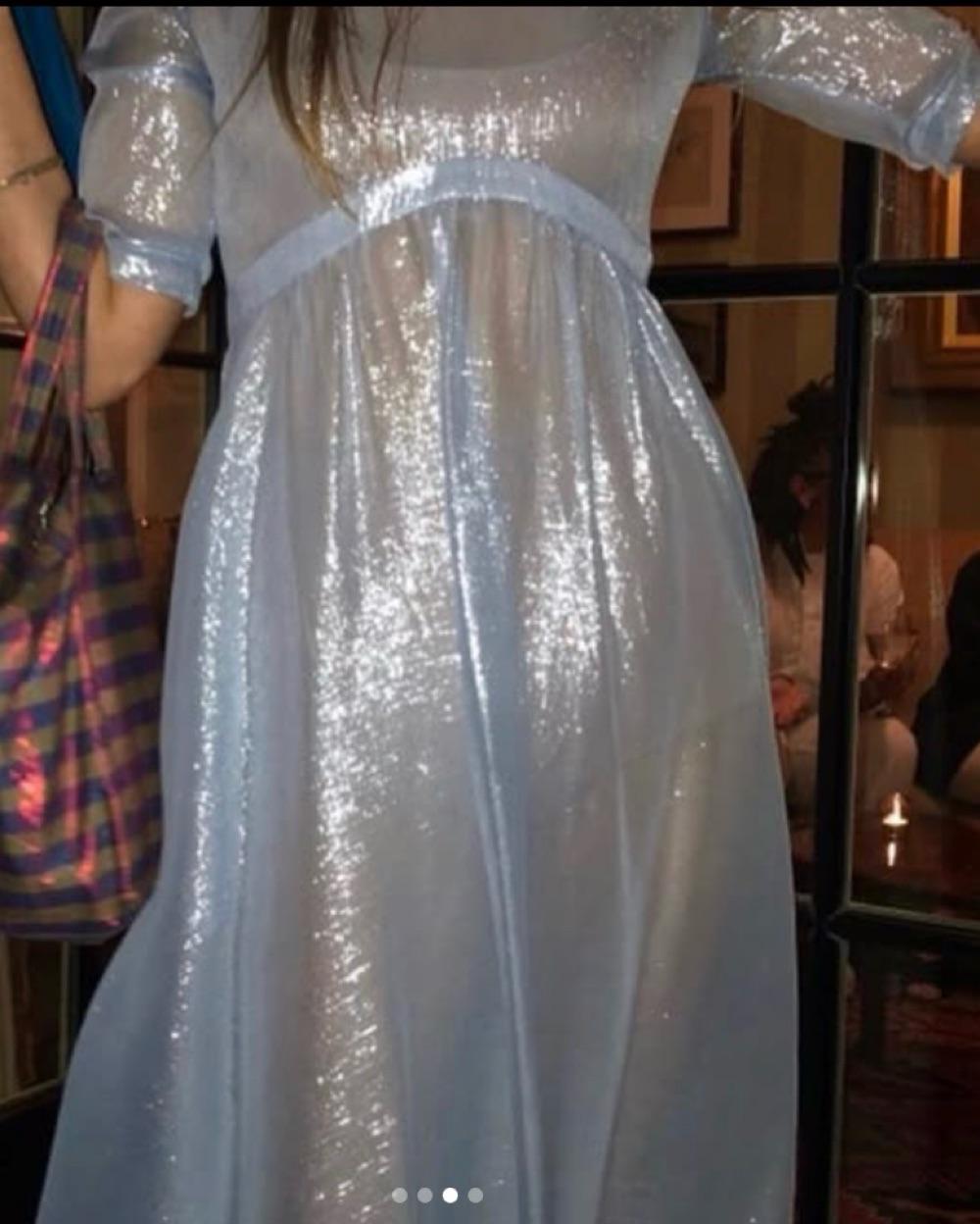 Hesperios silk metallic dress — photo 4 of 6