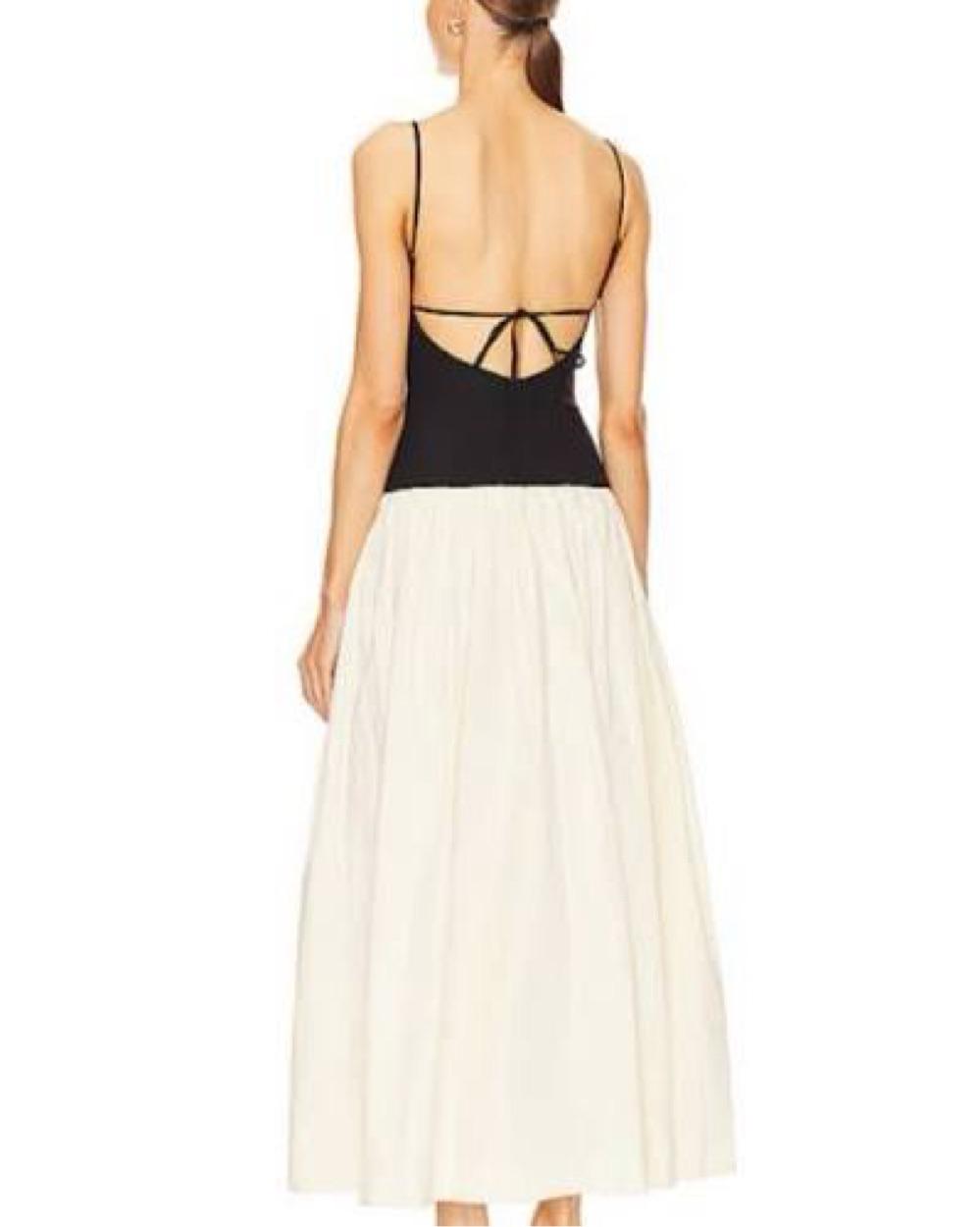 Elegant Maxi Two-Tone Dress - REVOLVE — photo 2 of 2