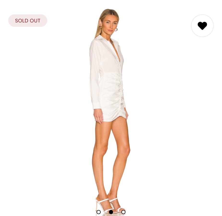 Colette Ruched Shirt Dress  — photo 4 of 5