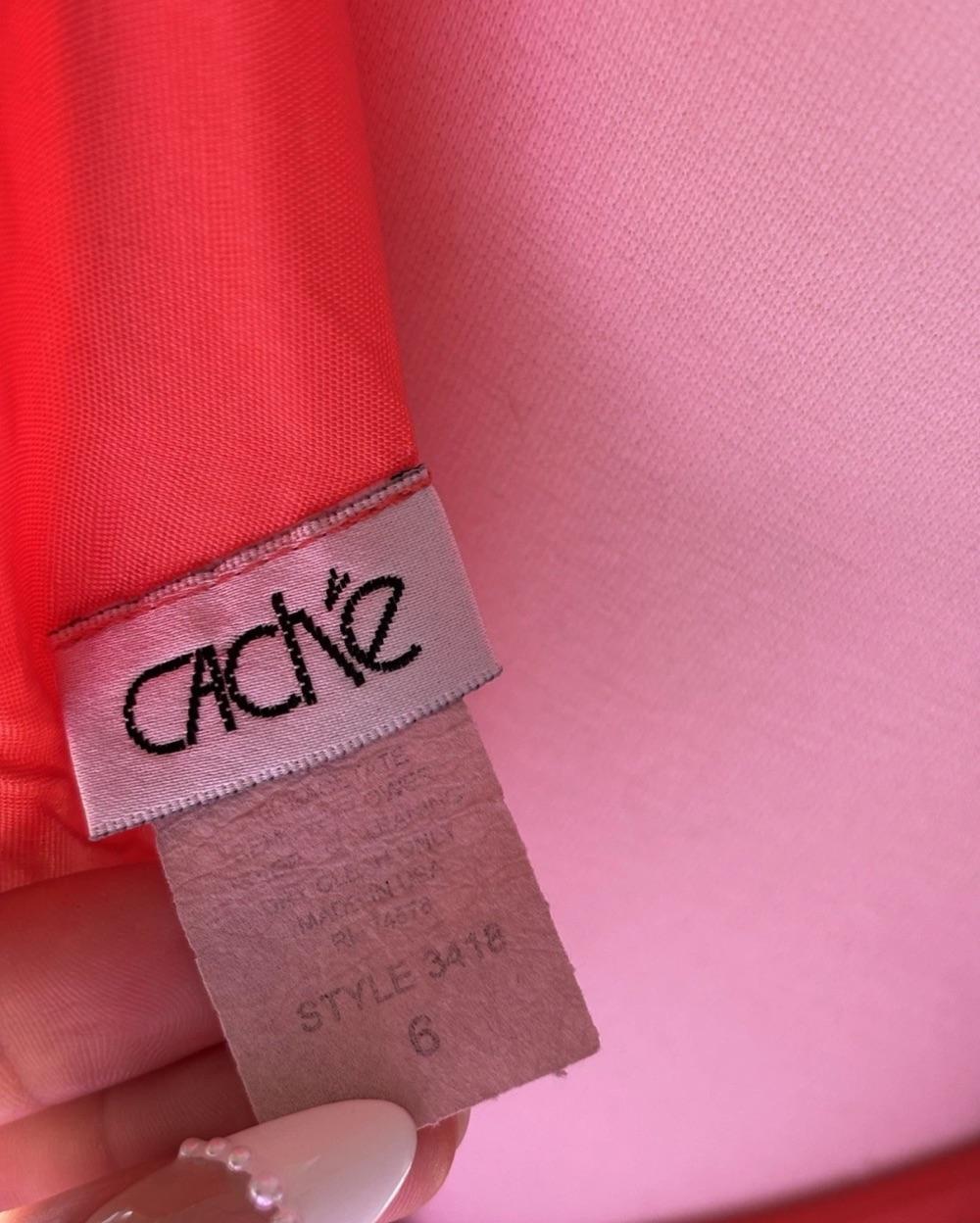 Satin Coral Gown — photo 5 of 5