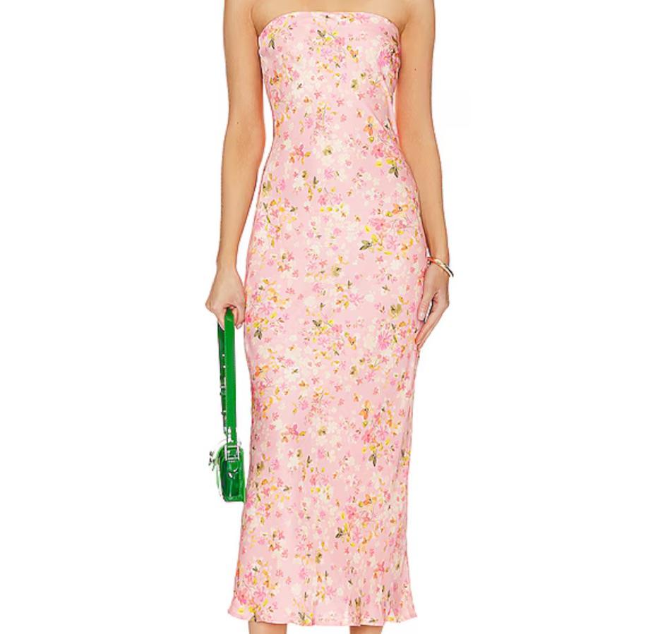 Anna Strapless Dress Jasmine — photo 2 of 3
