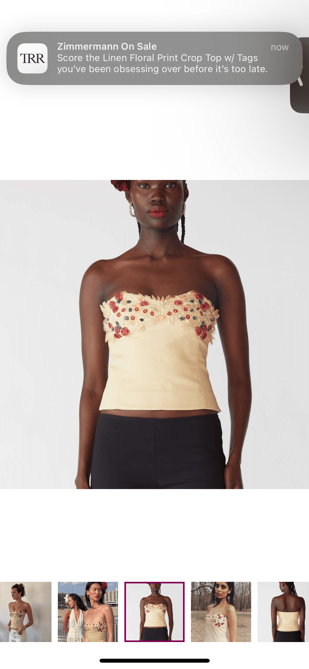 Orseund Iris Bouquet Bustier - 6 — photo 3 of 6