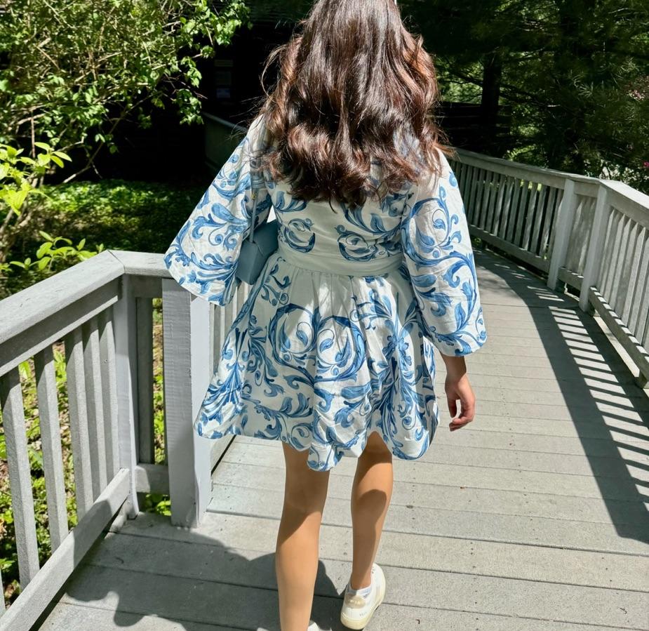 Mestiza Blue Carmen mini dress — photo 5 of 5