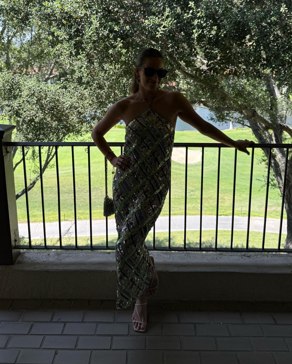 Veronica beard sequin midi dress — photo 3 of 6