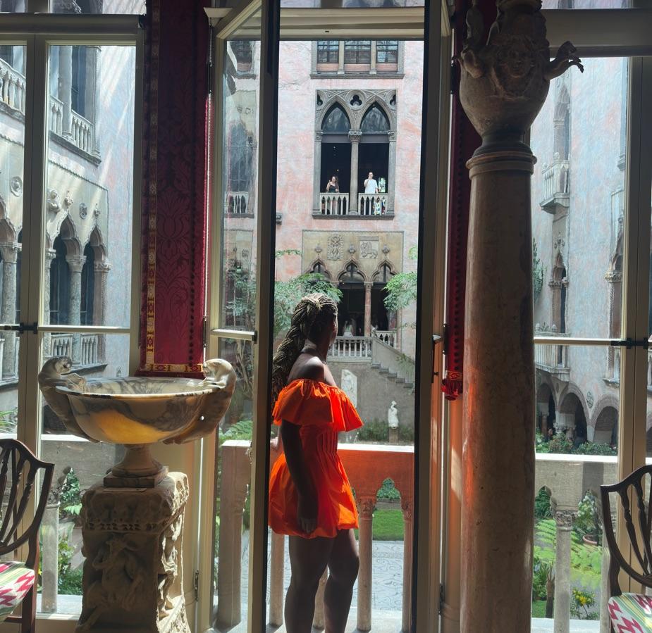 Orange dress  — photo 2 of 2