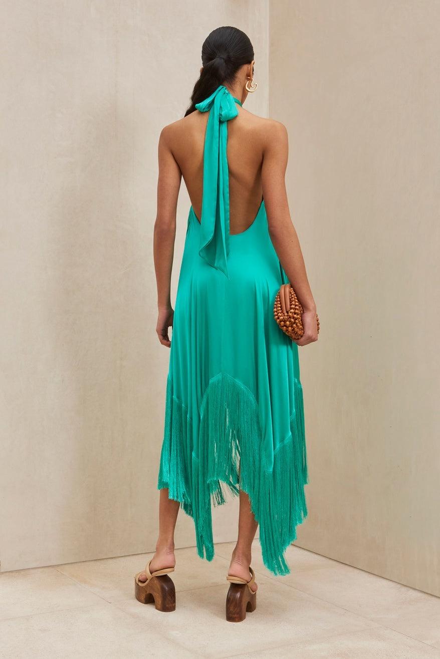 cul gaia ali halter fringe dress — photo 5 of 5
