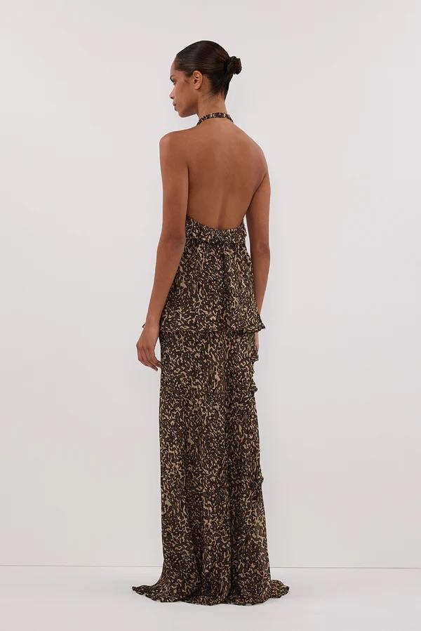 Marvilla Choc Halter Top and Skirt — photo 4 of 5