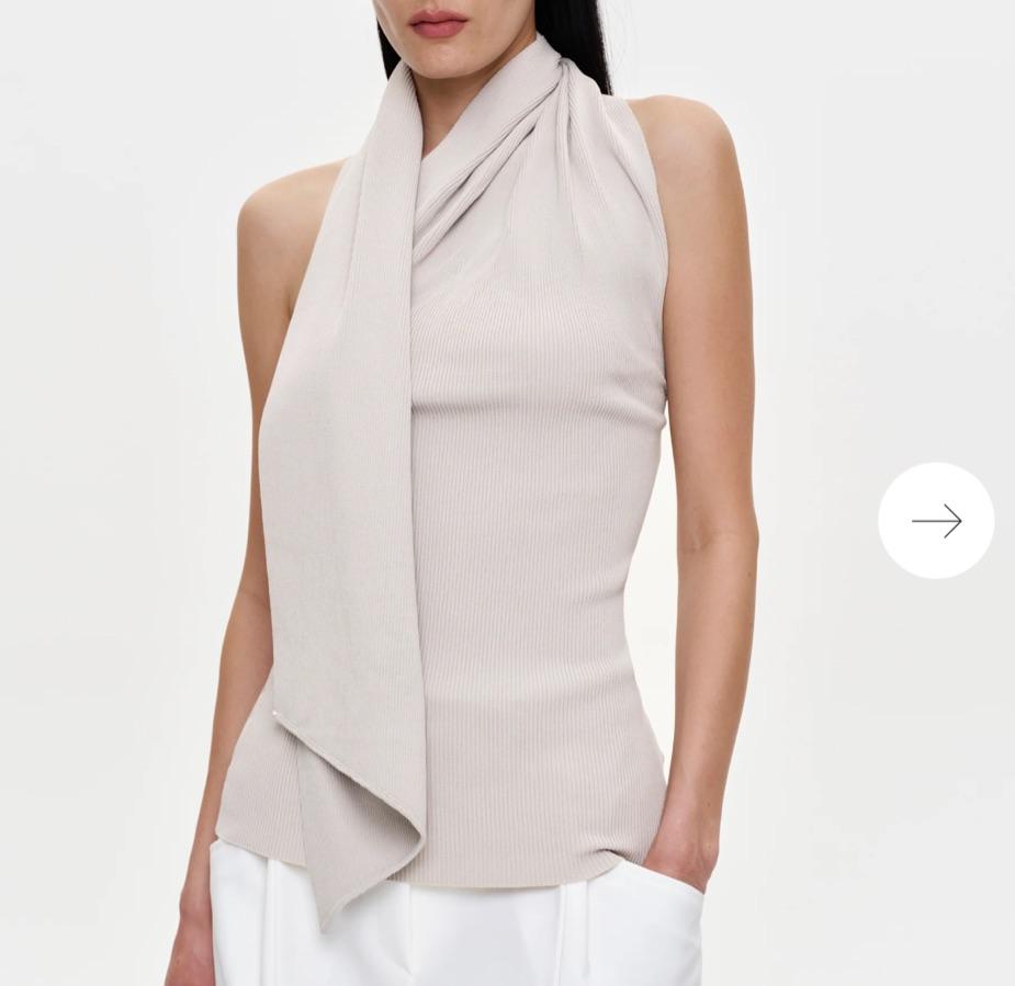 Source Unknown Scarf Tank Top — photo 2 of 5