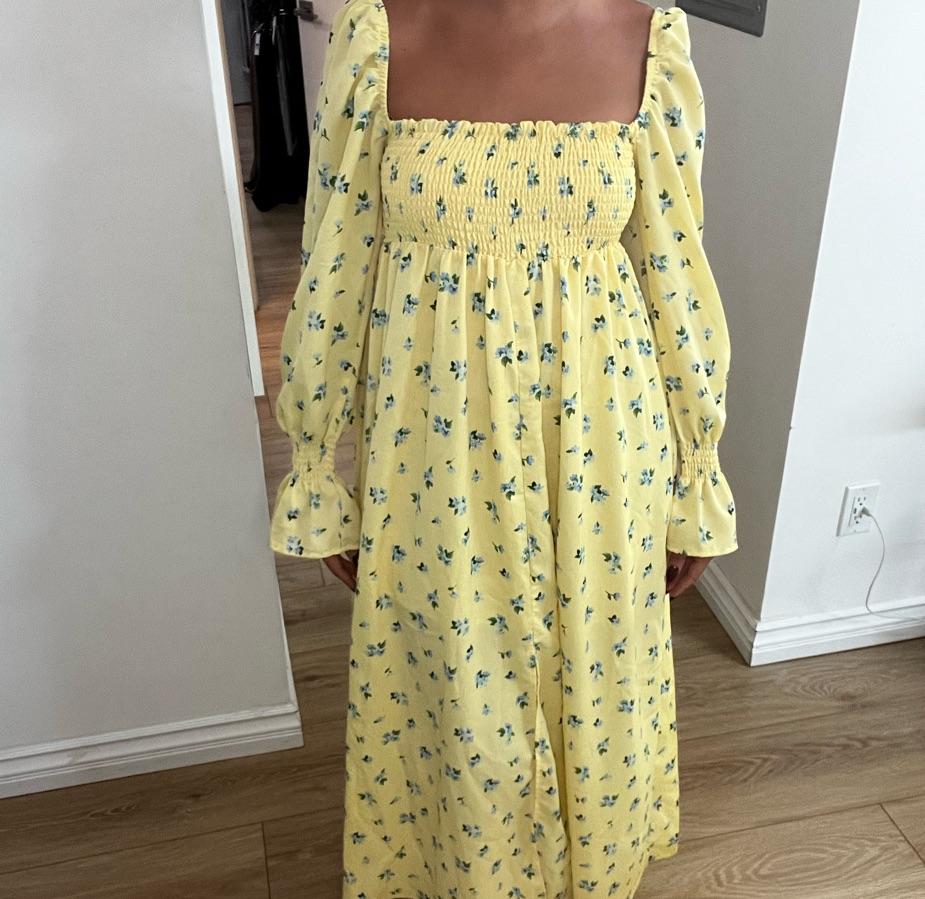 WeWoreWhat Floral Flowy Dress — photo 3 of 5