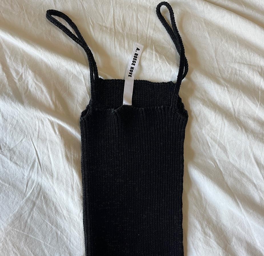 A. Roege Hove Black ruched dress — photo 4 of 4