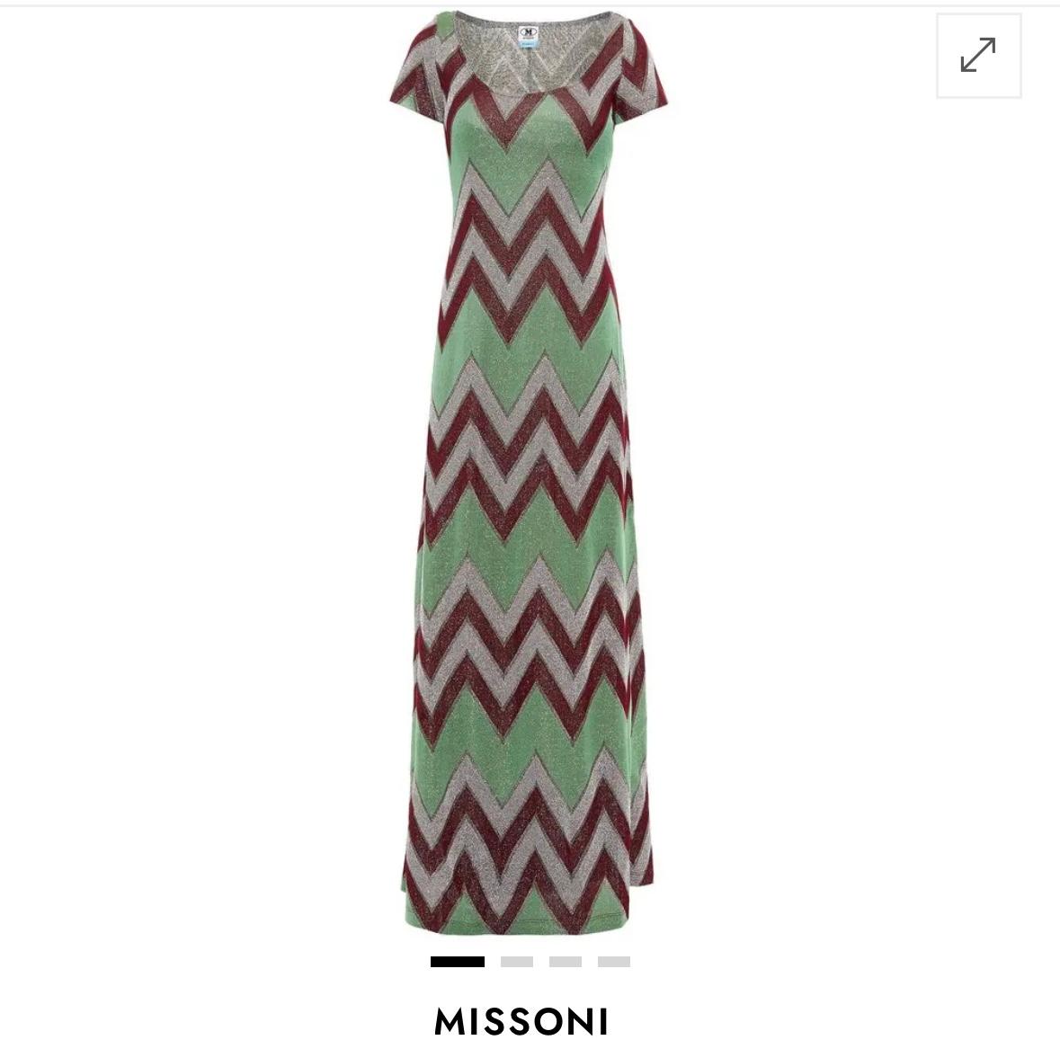 Patterned Missoni Maxi Dress