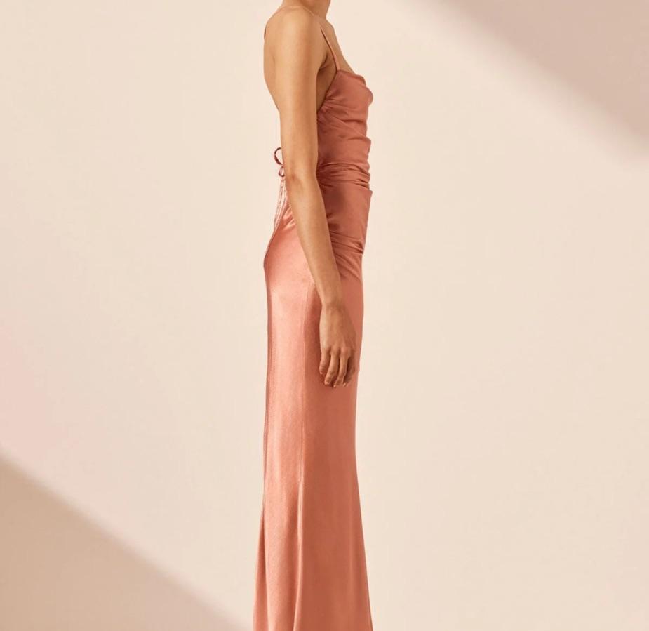 Shona Joy La Lune Lace Back Maxi Dress — photo 2 of 5