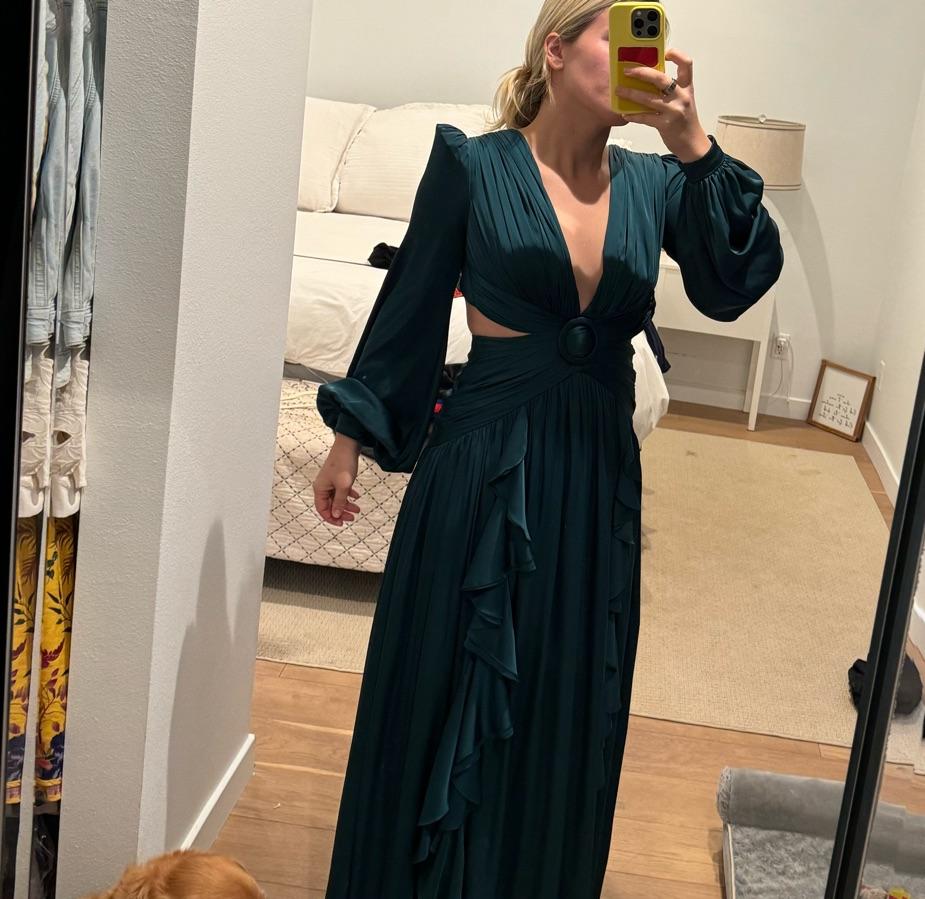 PATBO Plunge Long Dress — photo 4 of 4