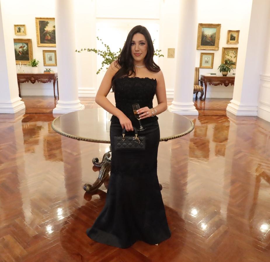 Black Helen Morley Gown — photo 3 of 3