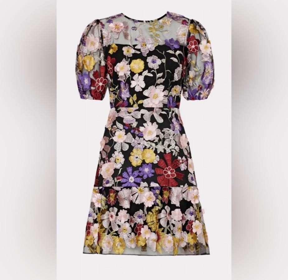 Milly Yasmin Floral Dress — photo 2 of 3