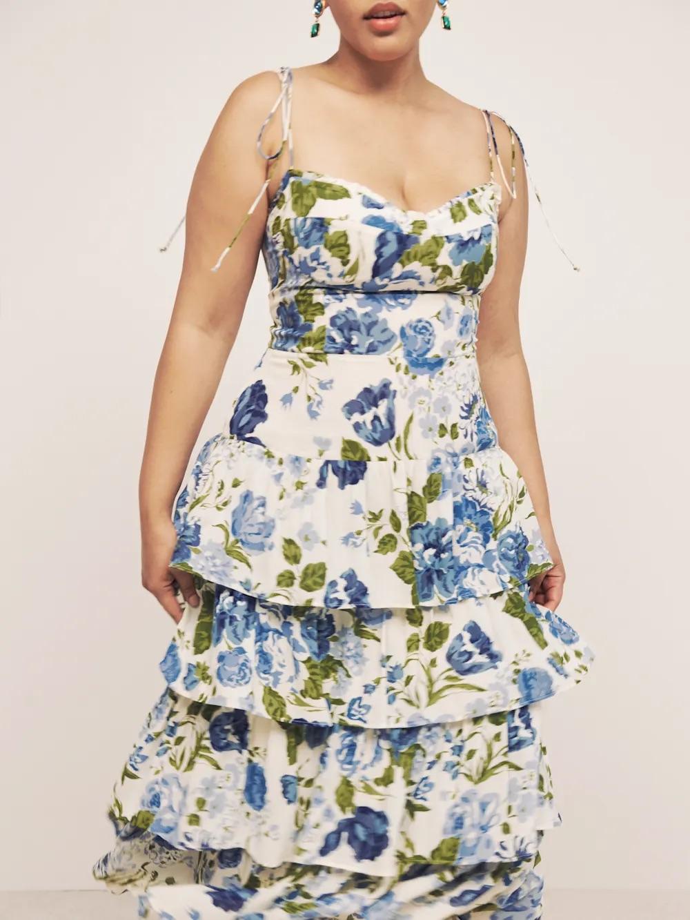 Kesia Floral Tiered Dress — photo 2 of 4
