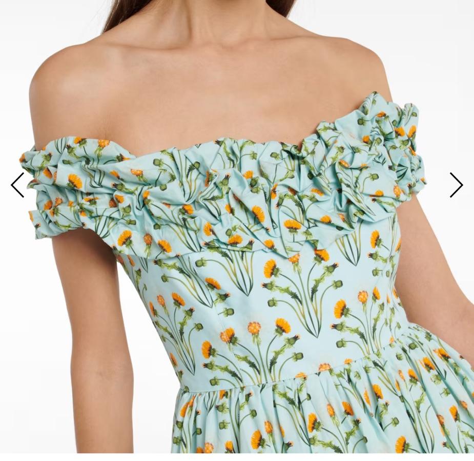 AGUA BENDITA maxi floral dress — photo 4 of 4