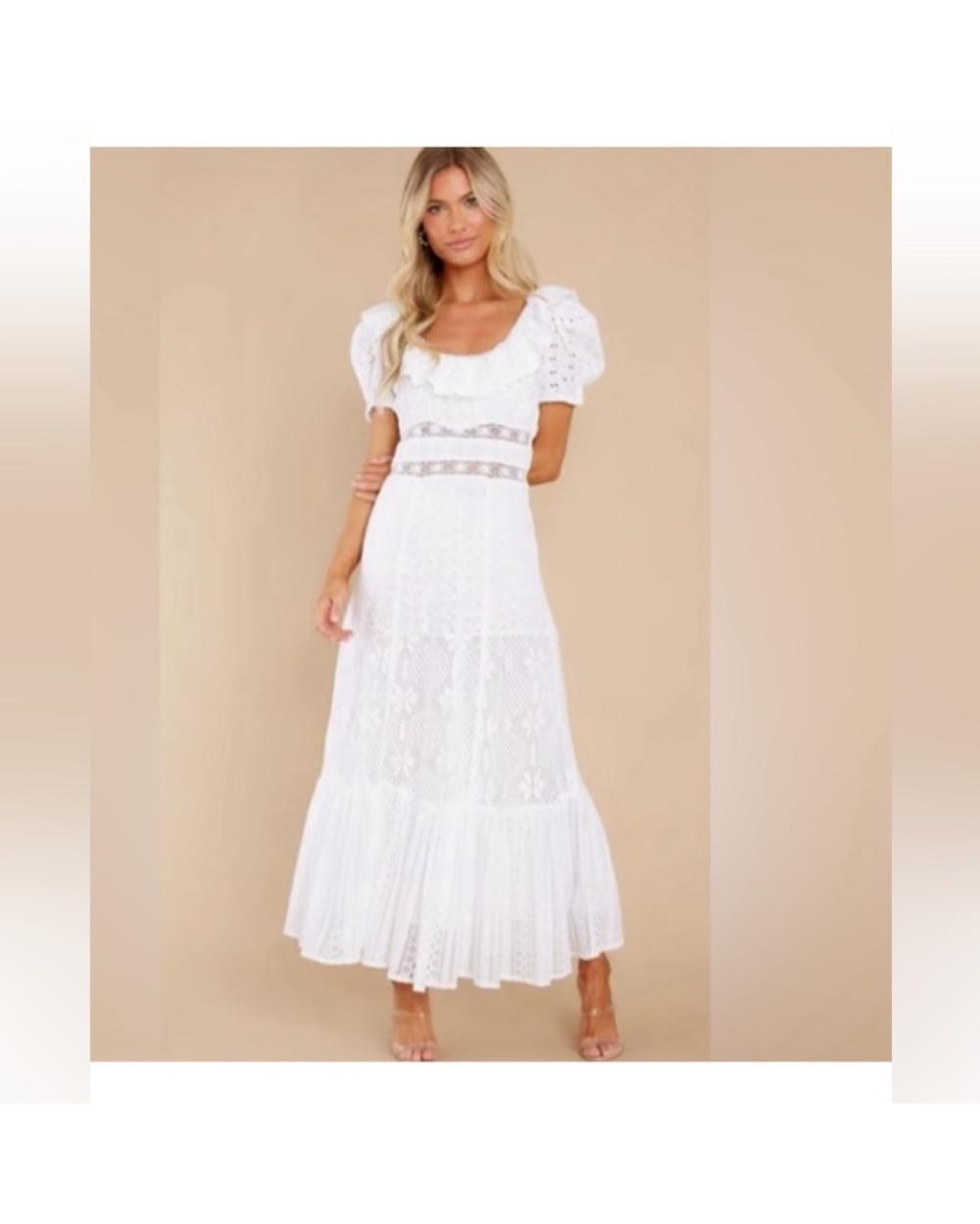 Stassie True White Maxi Dress  — photo 2 of 5