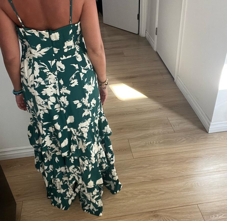 Abercrombie Ruffle Tiered Gown — photo 5 of 5