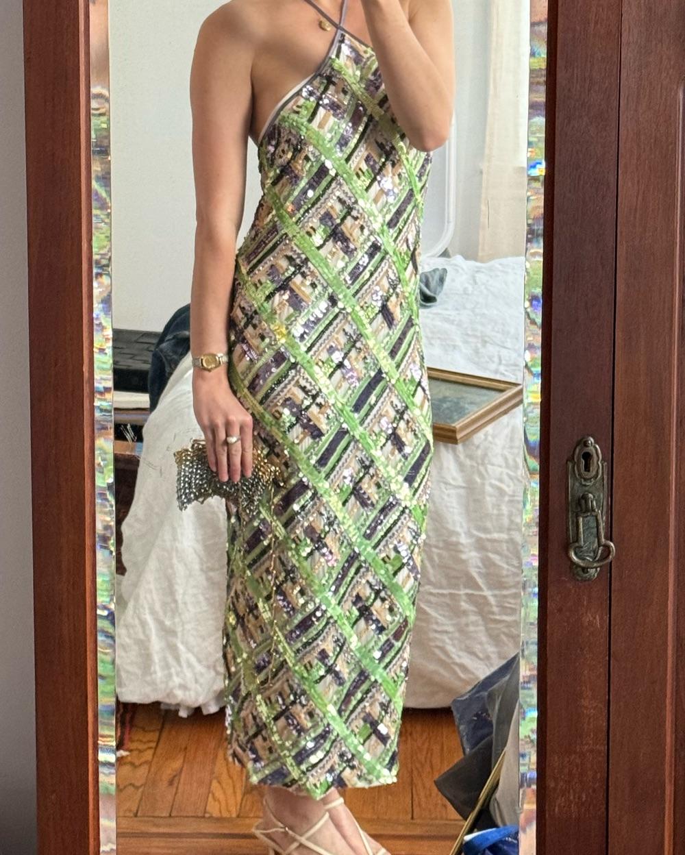 Veronica beard sequin midi dress — photo 5 of 6