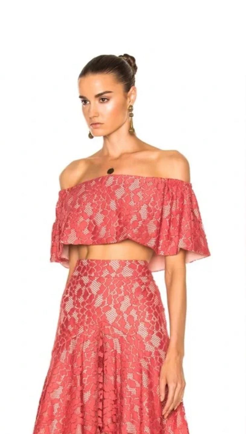 Alexis Off-Shoulder Lace Set — photo 3 of 5