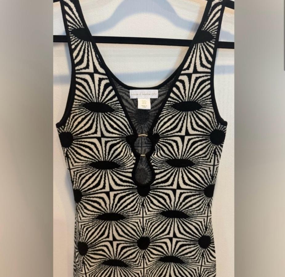 Geometric Cut Out Midi Dress — photo 5 of 5