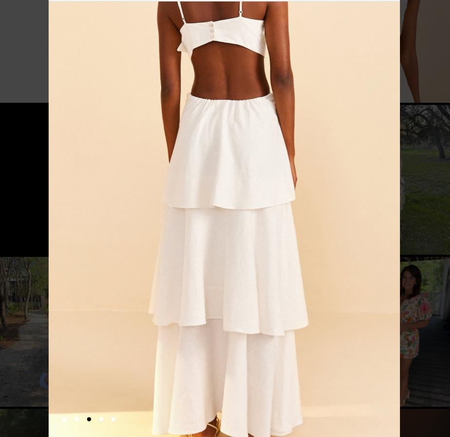 Farm Rio Flower Maxi Dress — photo 3 of 4
