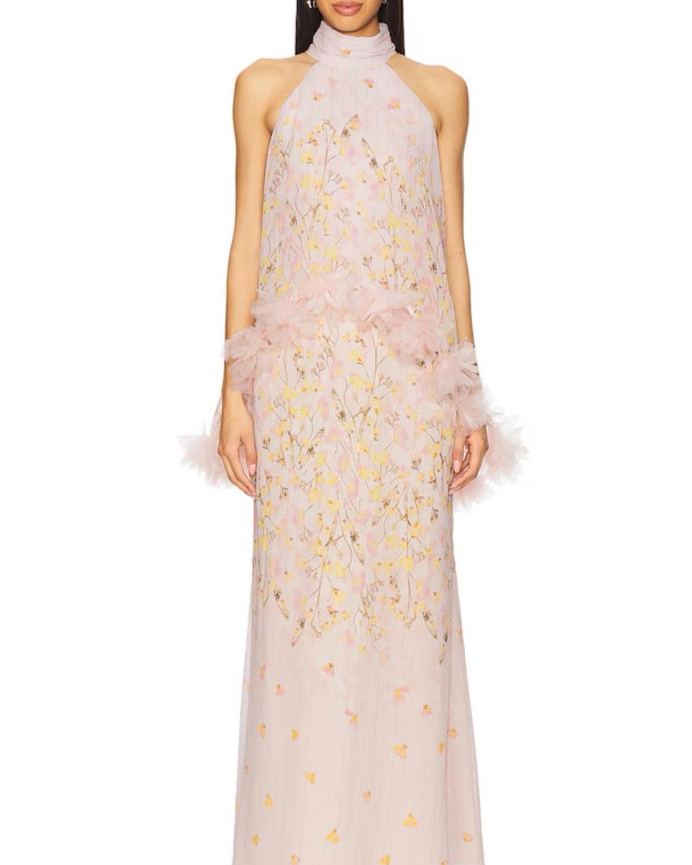 Elliatt Tulsia Cape Maxi Dress — photo 3 of 3