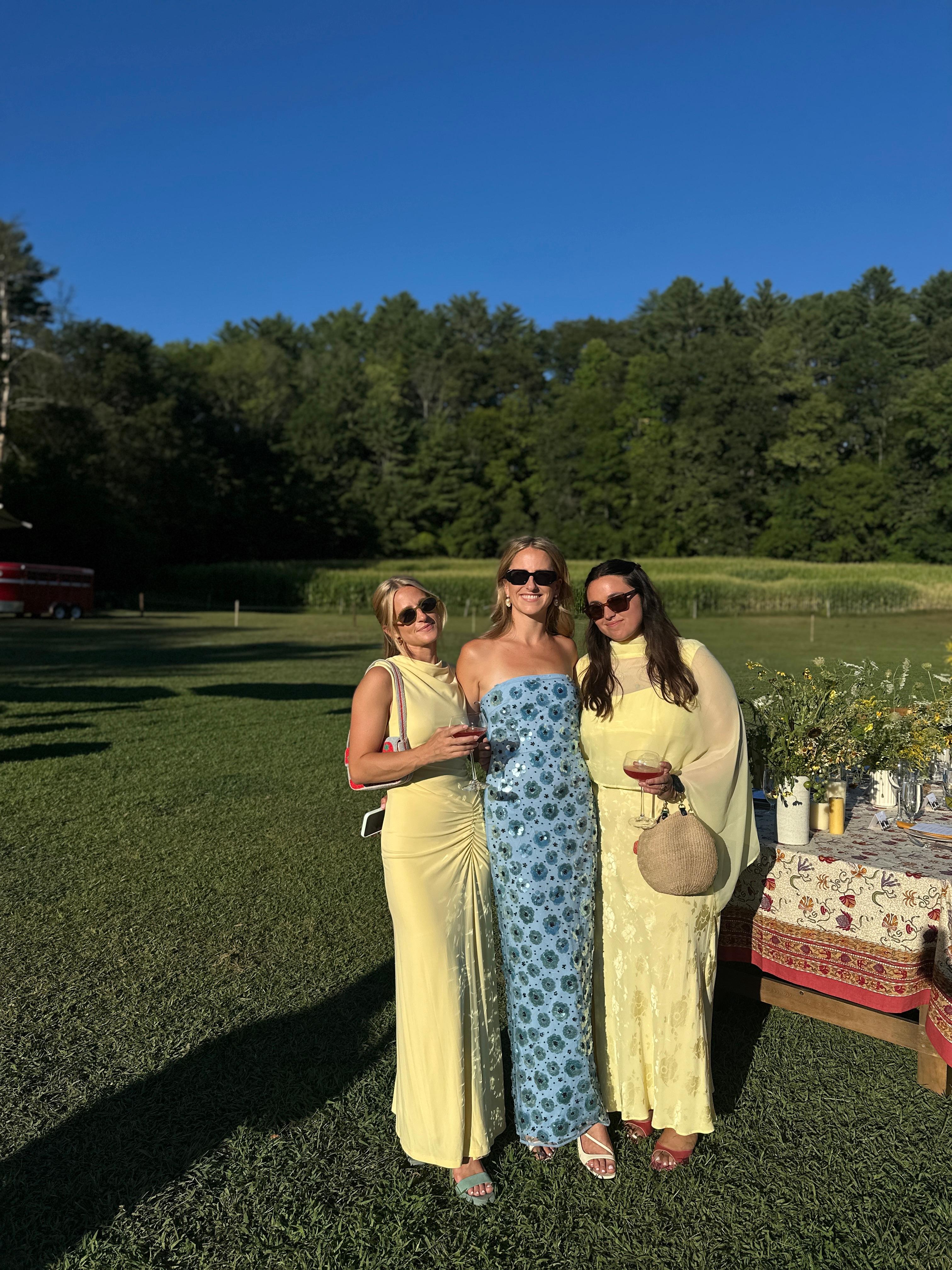 Simkhai Acacia Yellow Midi Dress — photo 4 of 4