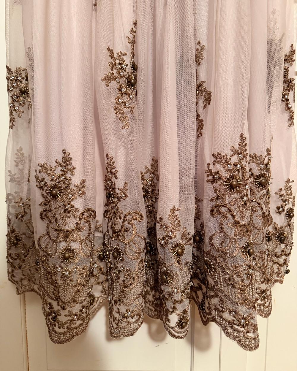 BHLDN Balconet Beaded Gown — photo 4 of 5