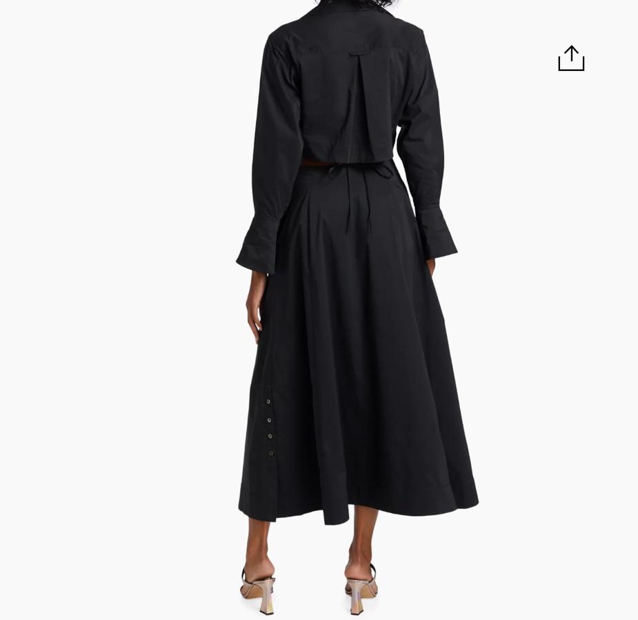 Simkhai black cut-out dress  — photo 3 of 3