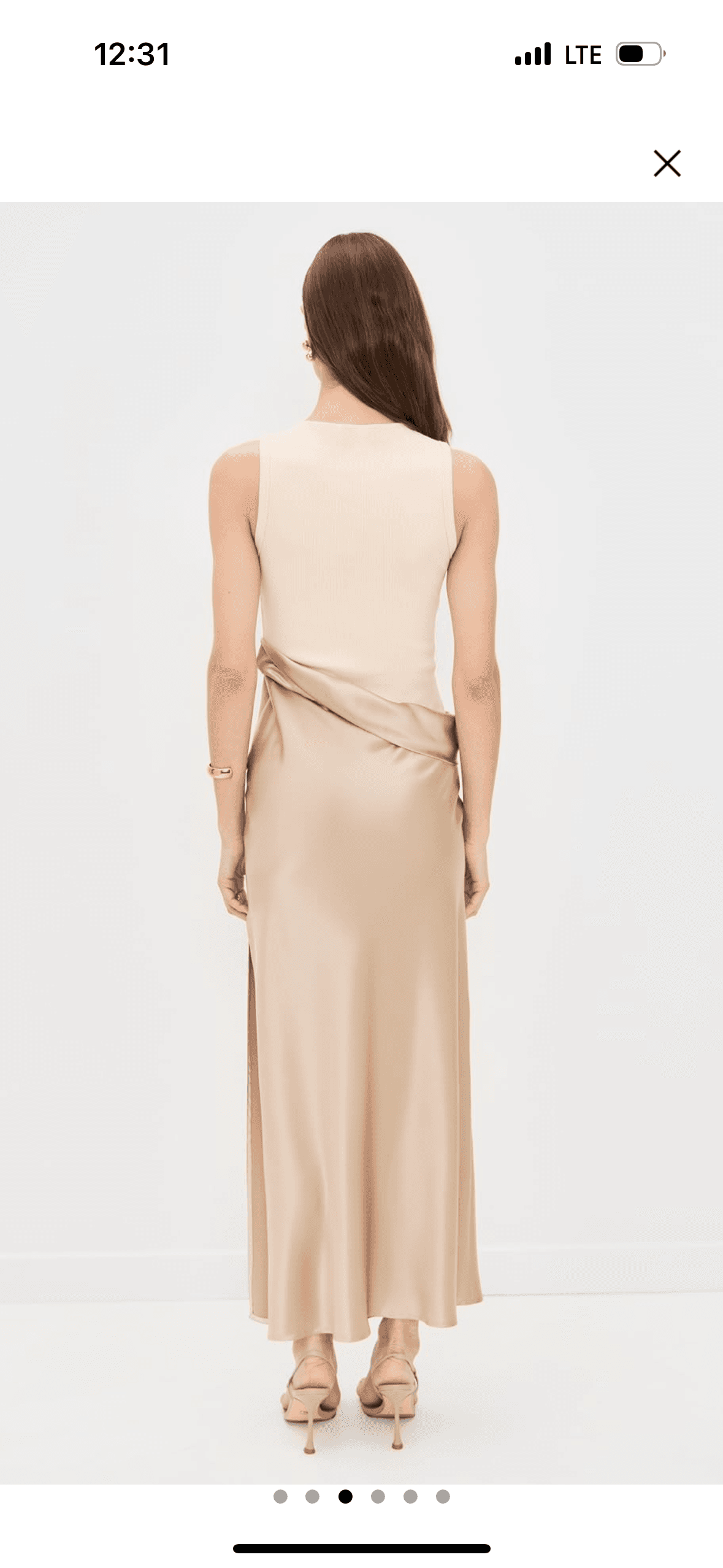 Neutral dress — photo 3 of 3