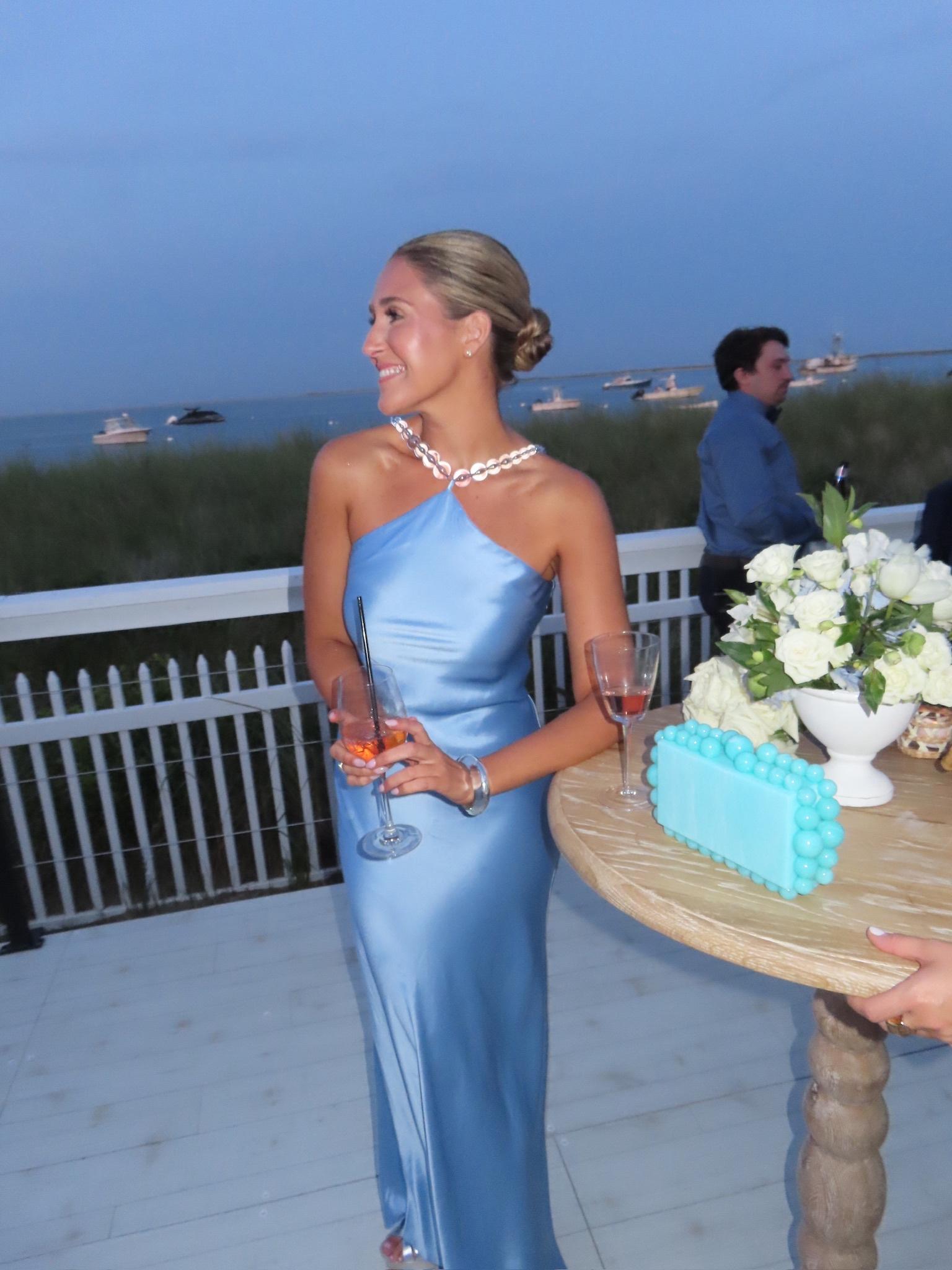 Staud Cadence Dress in Azure — photo 3 of 4