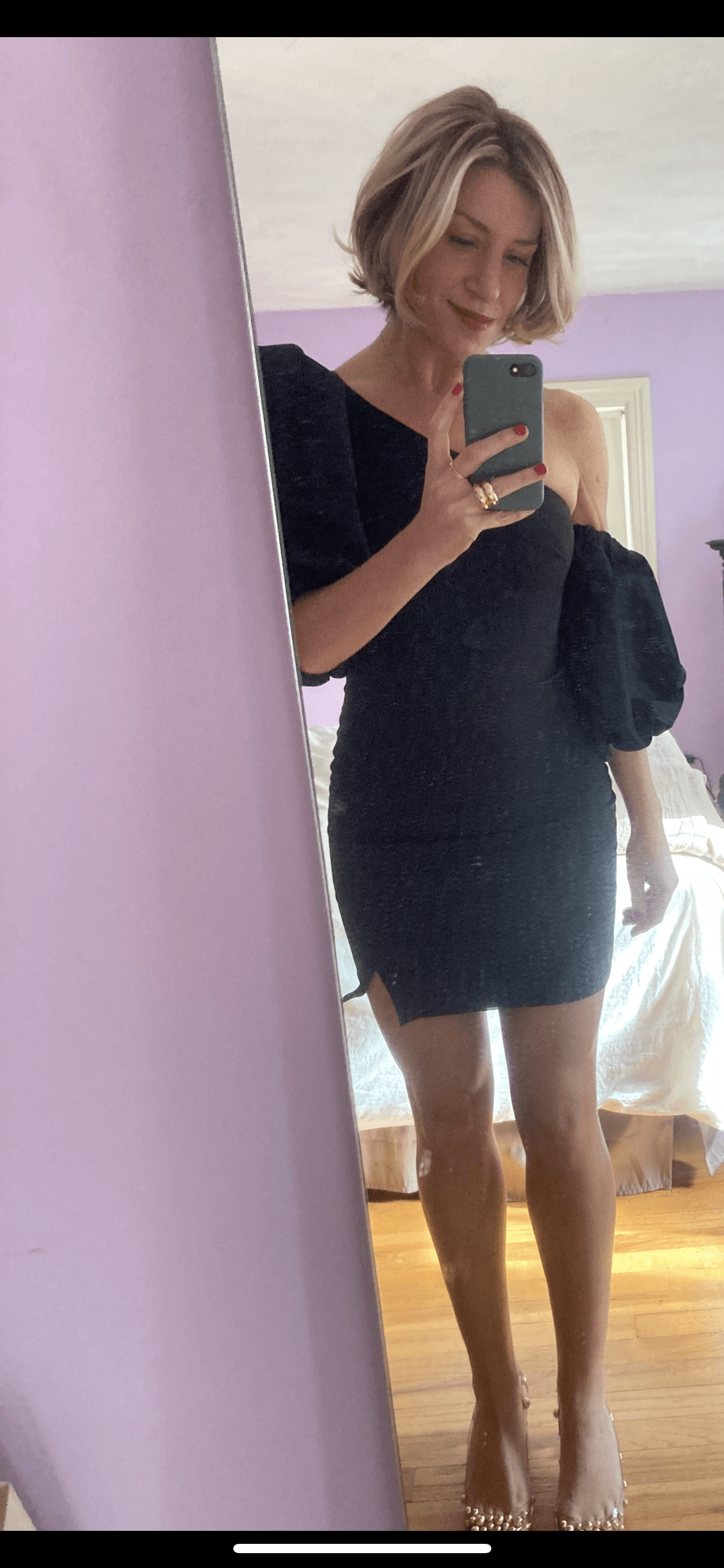  One-Shoulder Dress, mini dress — photo 2 of 2