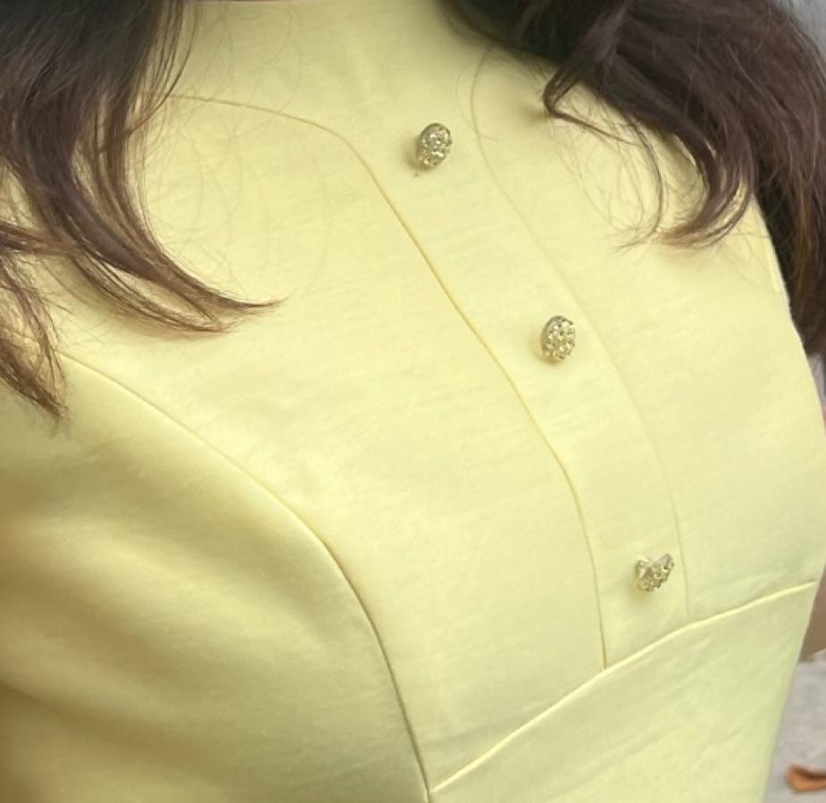 Vintage yellow dress  — photo 3 of 3