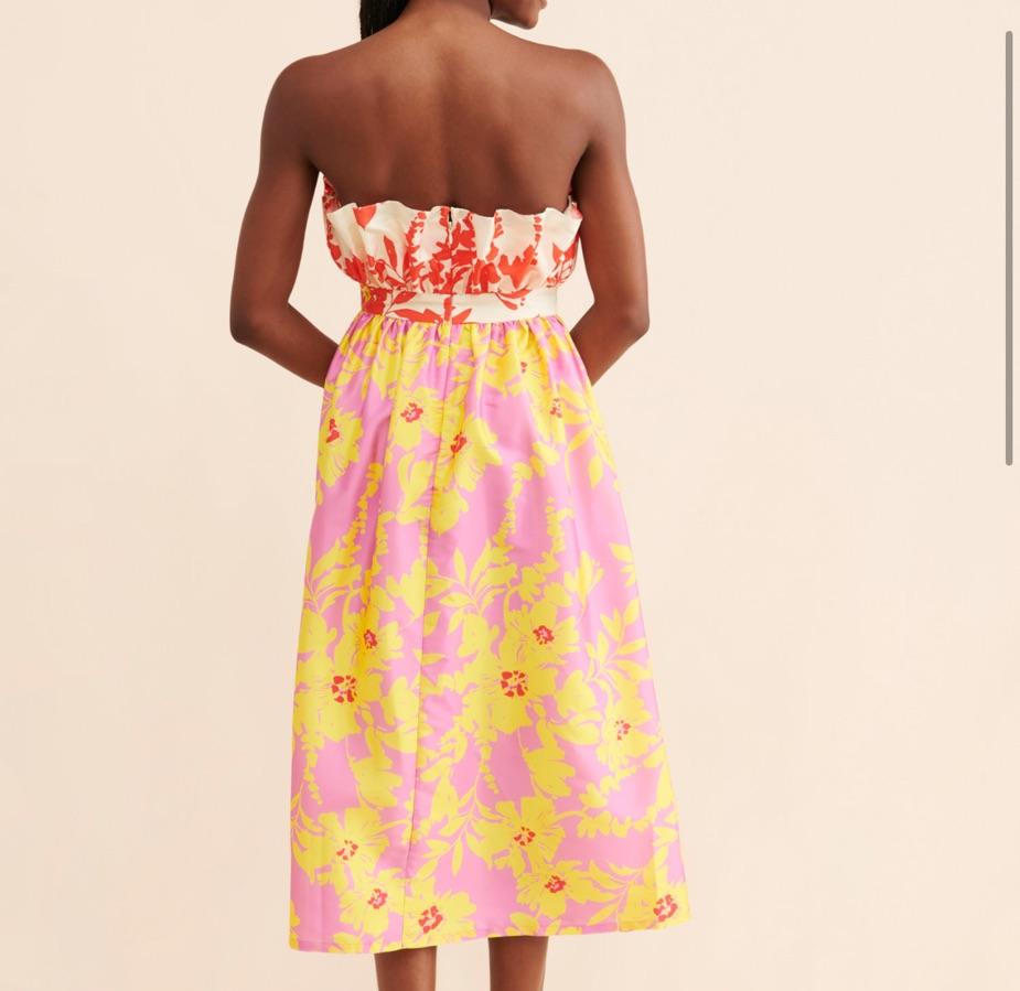 Vineet Bahl Midi Dress — photo 3 of 4