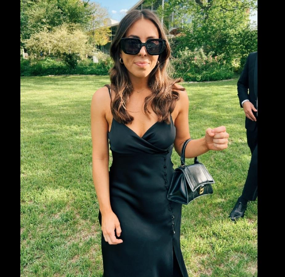 ZARA MIDI SATIN DRESS — photo 2 of 2
