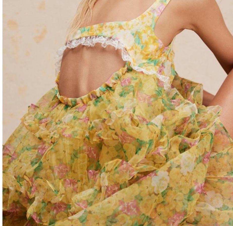 Vikki Tiered Floral Maxi Dress  — photo 5 of 5