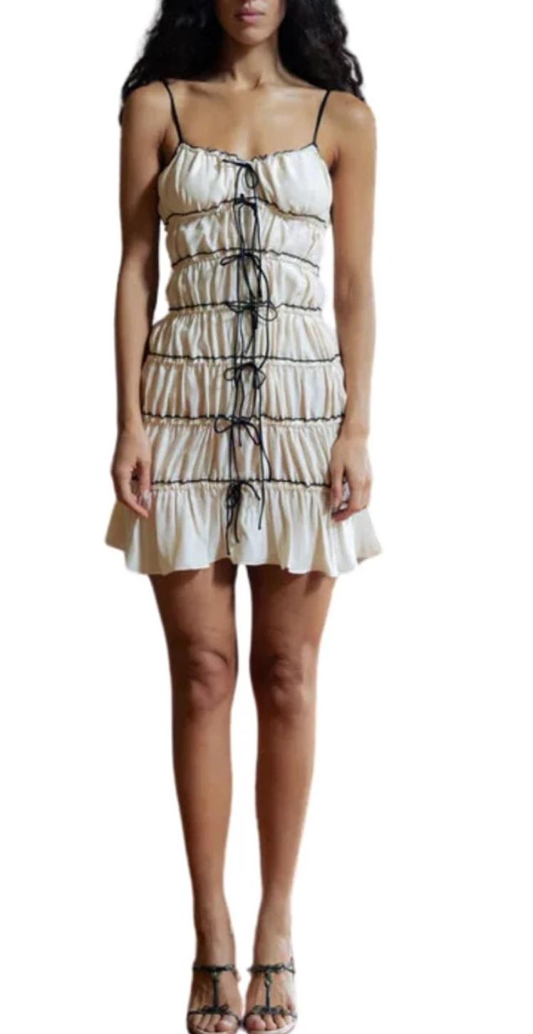 Mirror Palais Ruffled Tunnel Mini Dress — photo 2 of 3