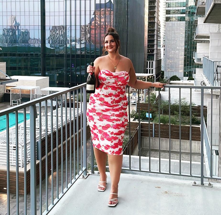 Floral Midi Dress  — photo 2 of 2