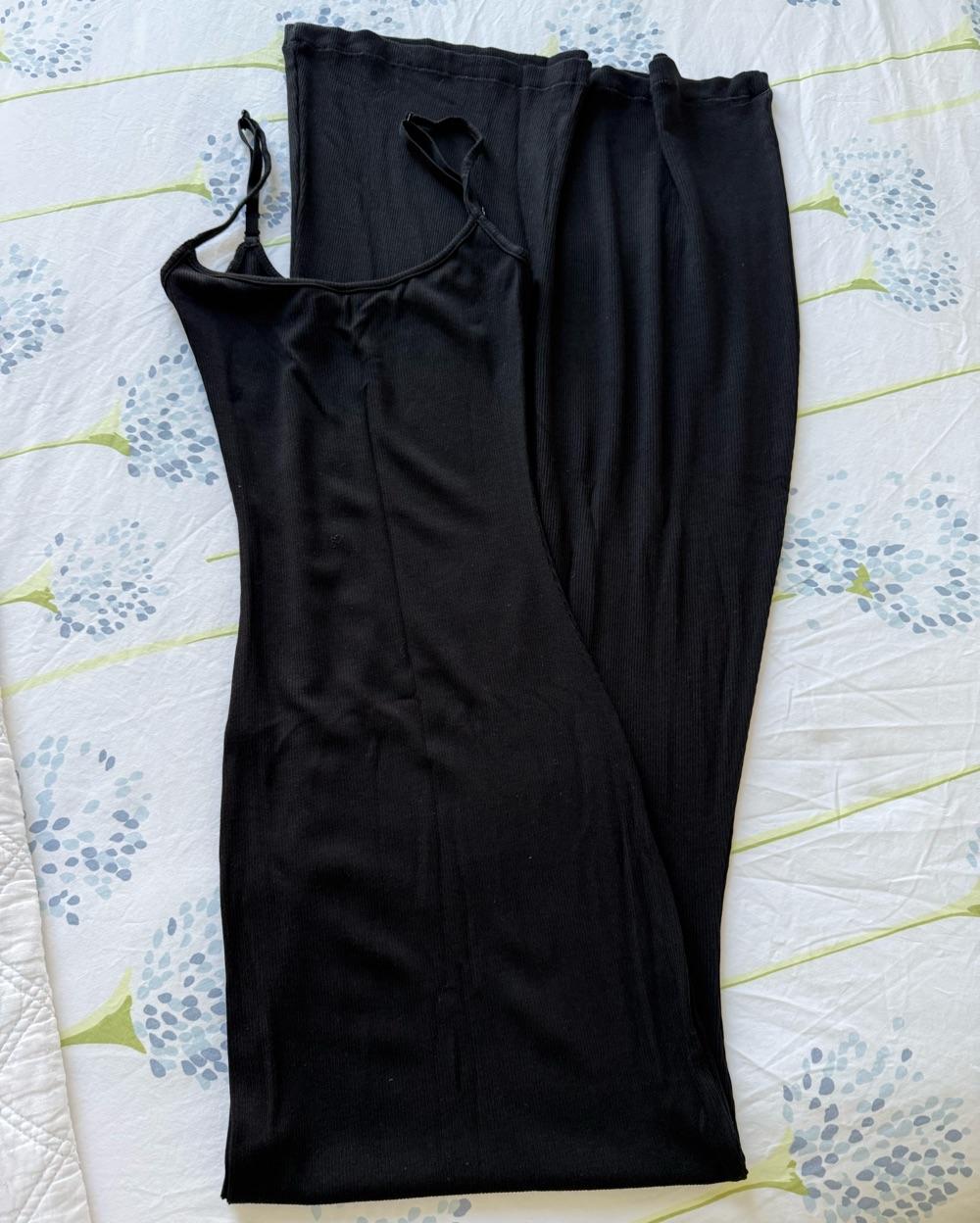 SKIMS Black Maxi Dress — photo 3 of 3