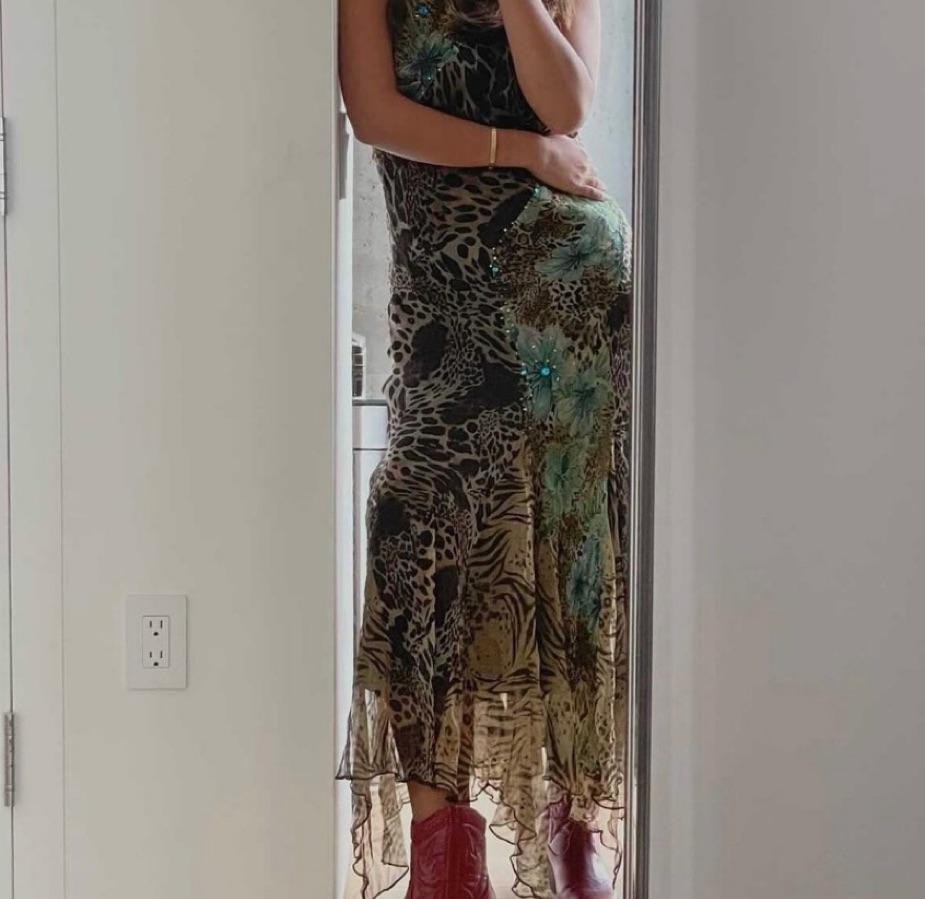Vintage Sequin Maxi Dress — photo 5 of 5