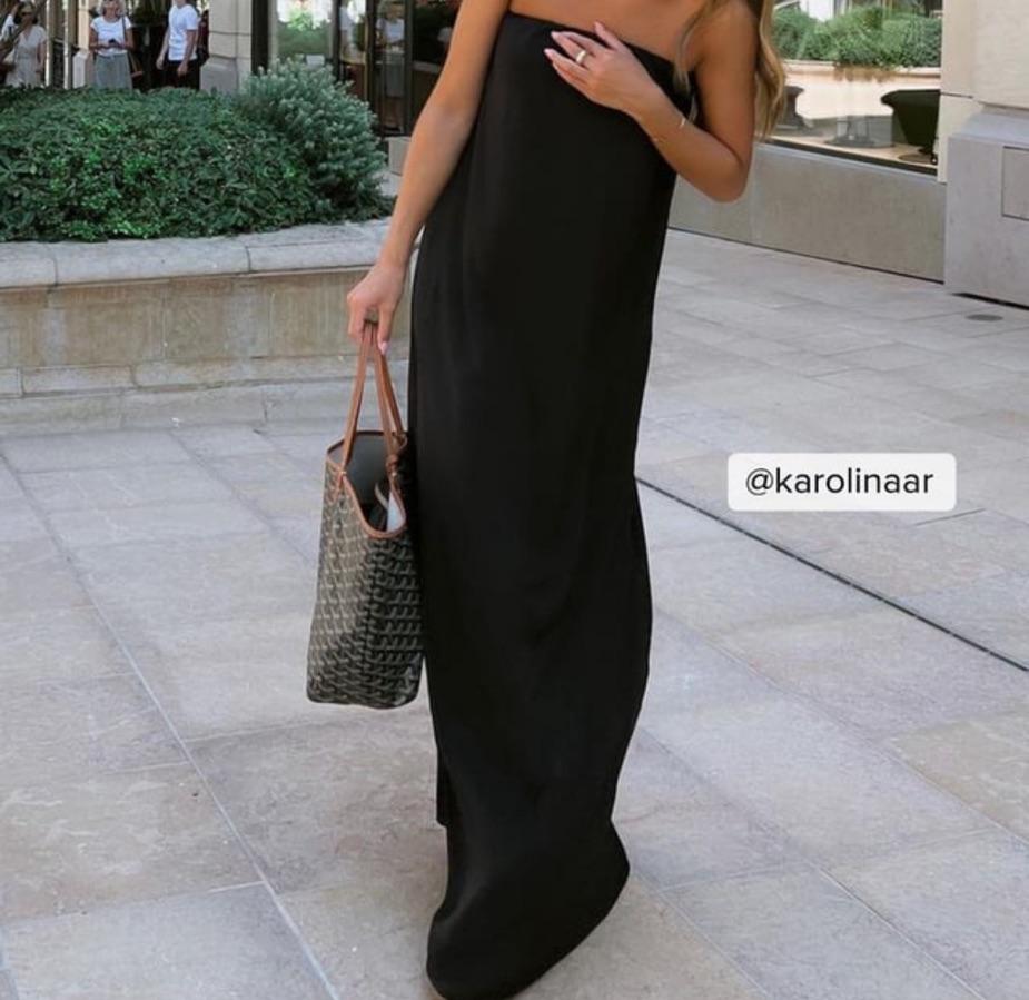 NA-KD Bandeau Maxi Dress — photo 3 of 4