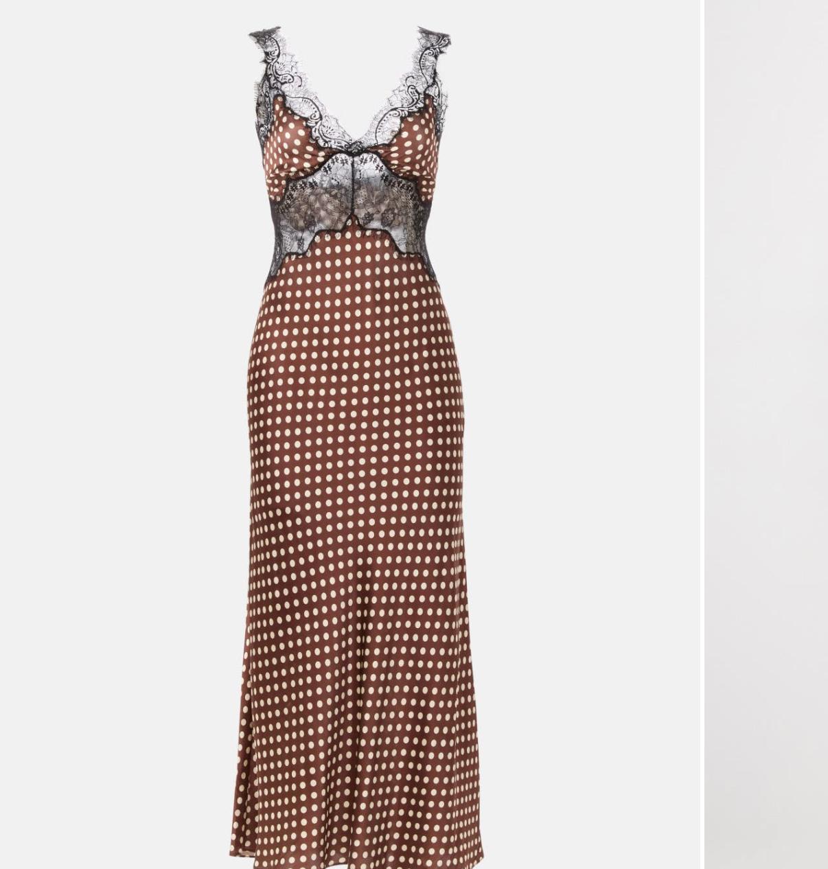 Ronny Kobo Holiday Polka Dot Lace Dress — photo 2 of 3