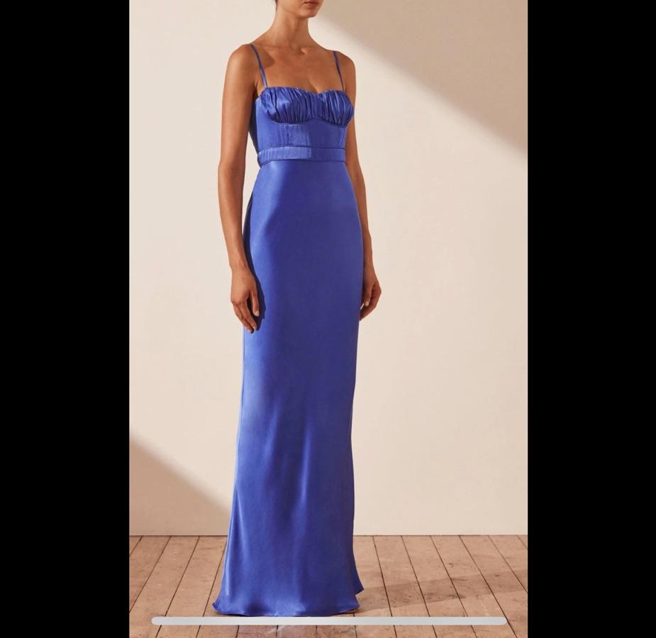 Oliviera Ruched Maxi Dress — photo 1 of 2