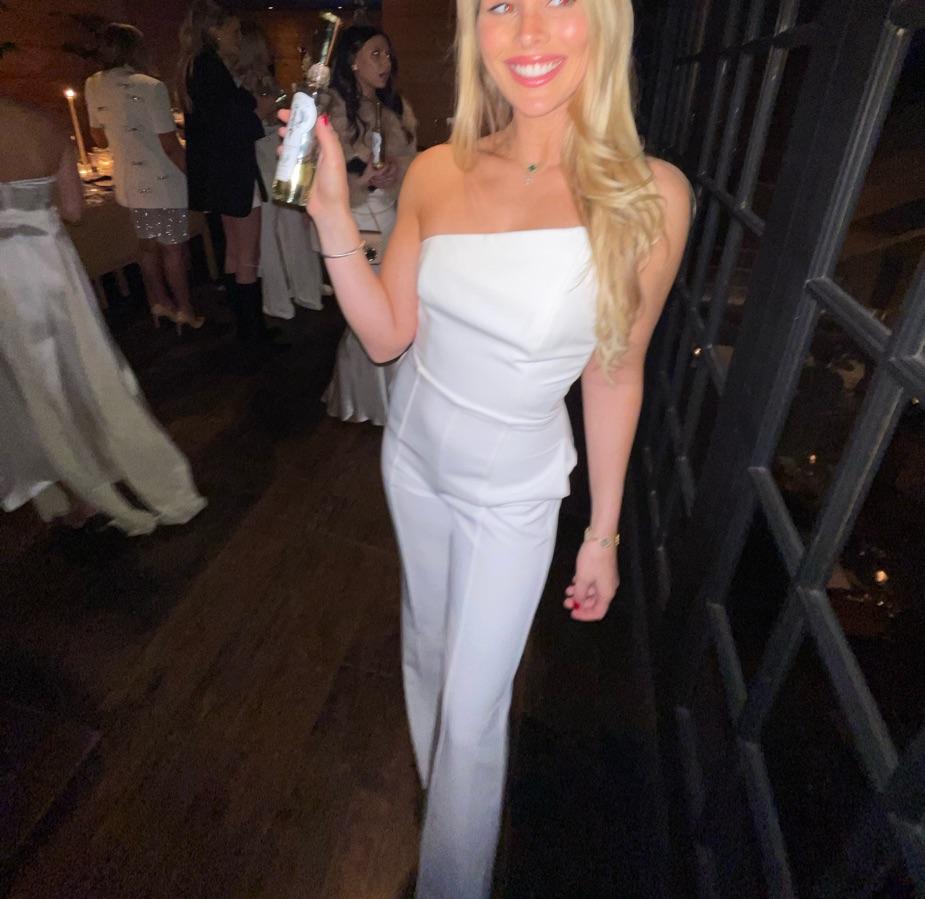 Milly White Jumpsuit — photo 2 of 4