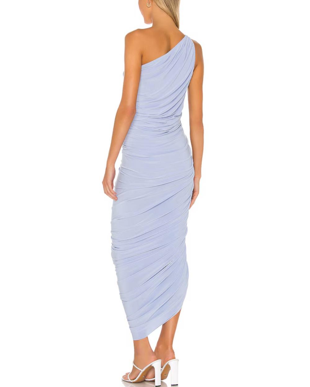 Norma Kamali Diana Gown Celestial Blue  — photo 3 of 3