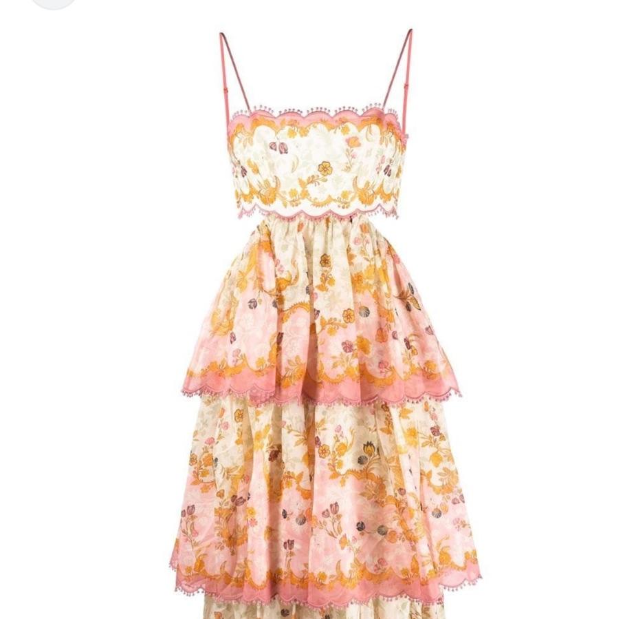Zimmermann pink dress  — photo 4 of 5