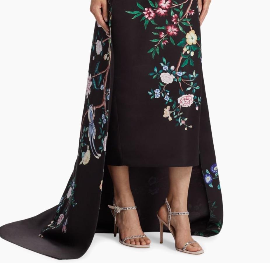 Marchesa Notte Black Gown — photo 3 of 5
